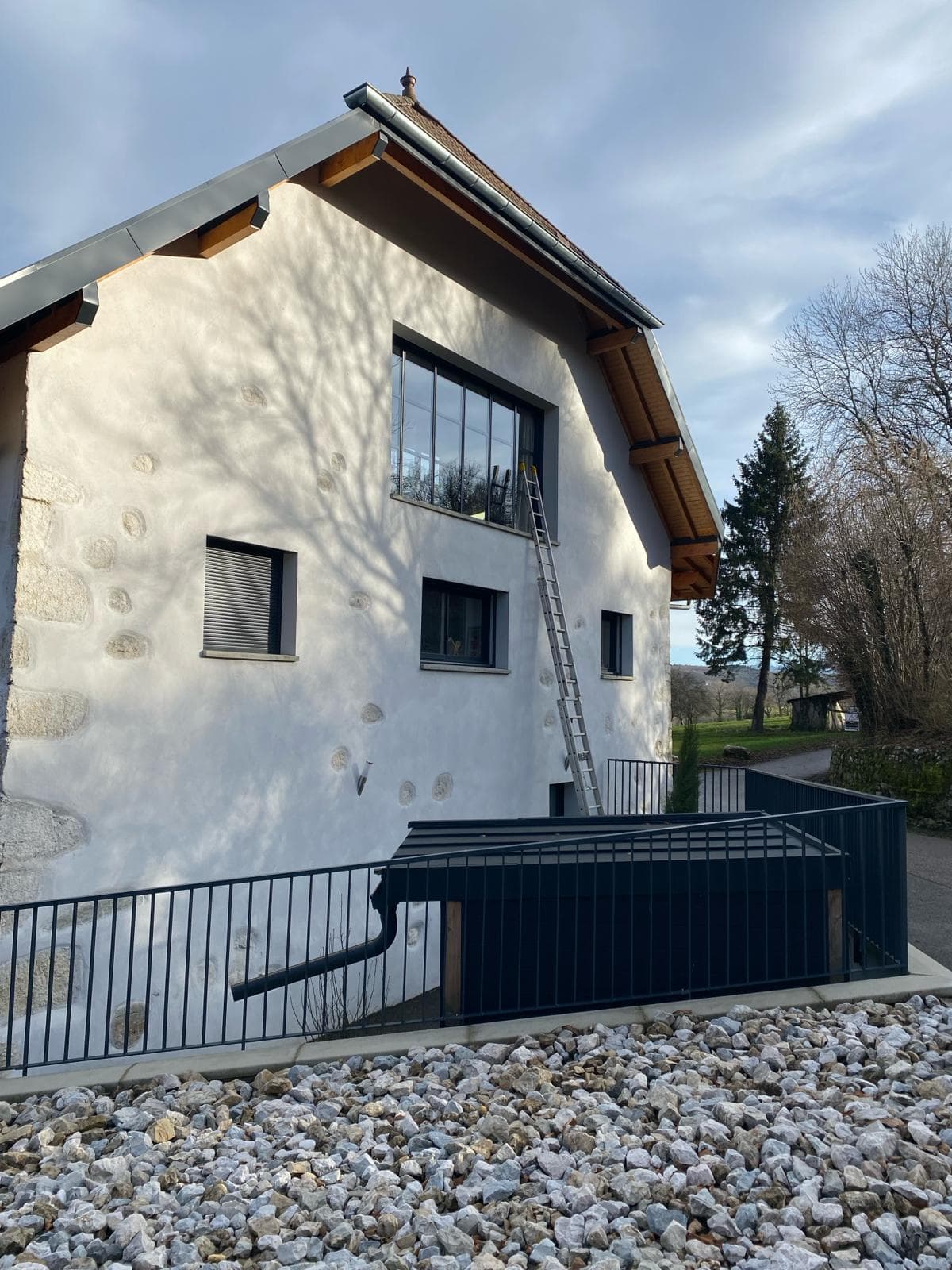 Nettoyage professionnel en hauteur